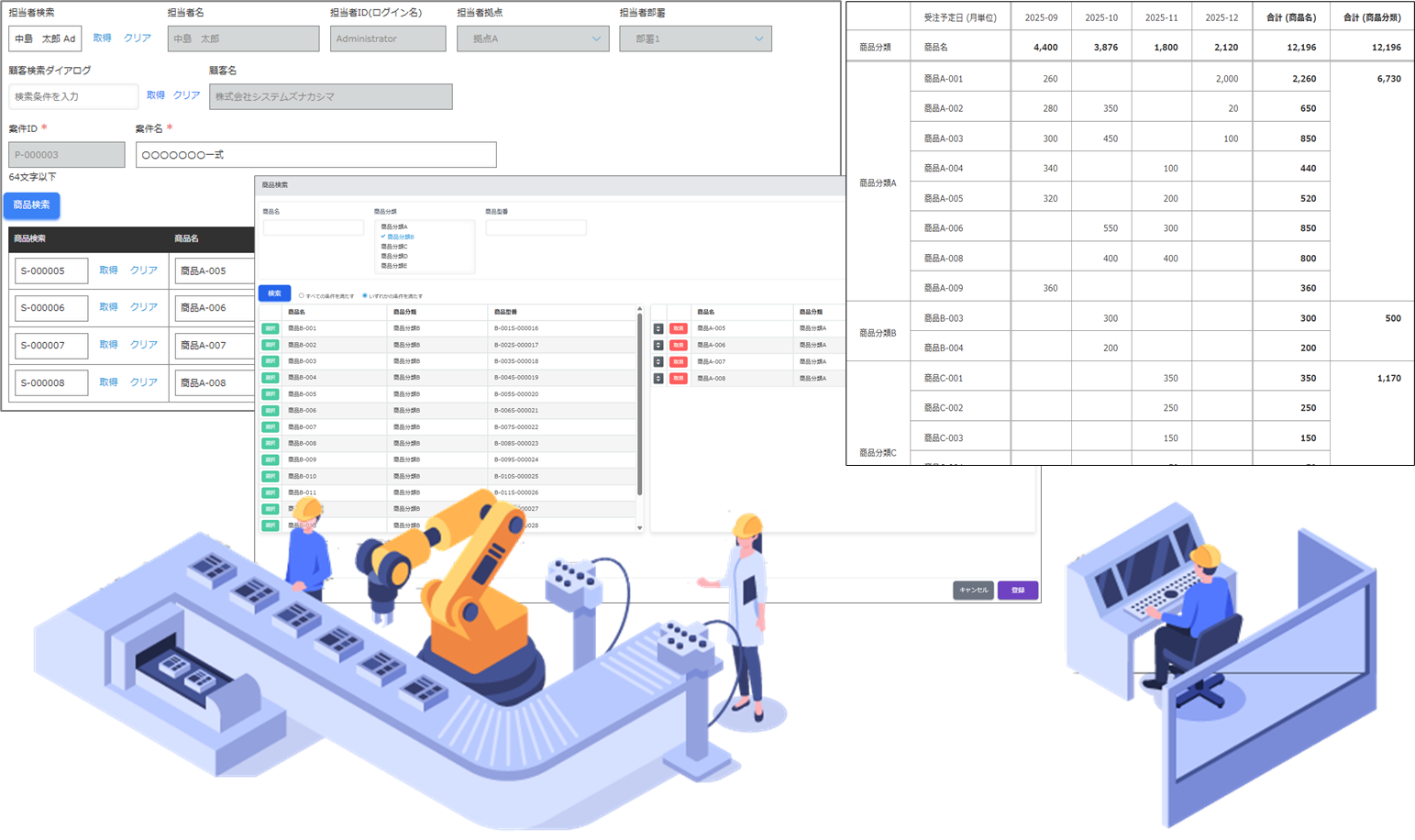 製造業テンプレート