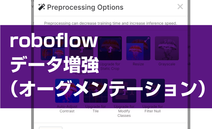 第4回 roboflow：データ増強（オーグメンテーション）