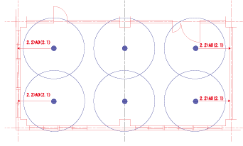 フロアライン・系統図の作図