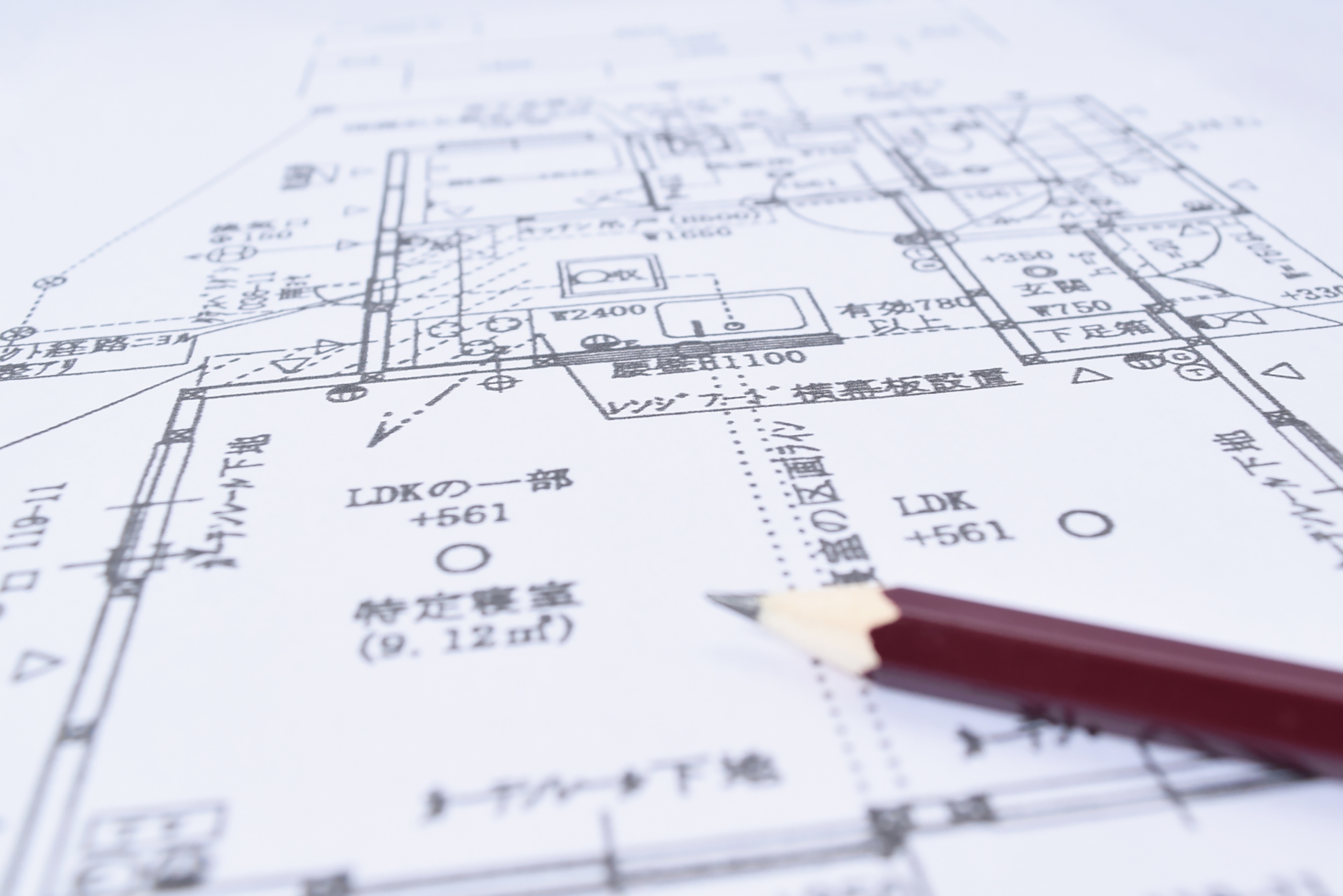 描きメモから排水申請図面を描く